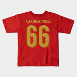 Trent Alexander Arnold Prem winner Gold Kids T-Shirt